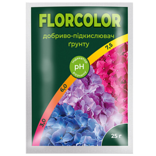 Добриво-підкислювач грунту Florcolor 25 г