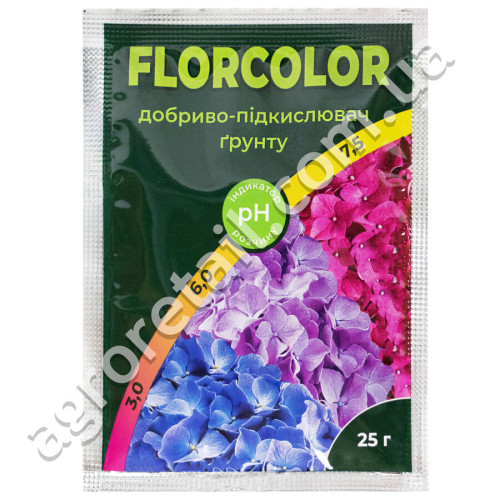 Добриво-підкислювач грунту Florcolor 25 г