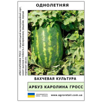 Арбуз Каролина Гросс весовой 0.5 кг Велес