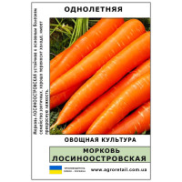 Морква Лосиноострівська вагова Вага 0.5 Велес