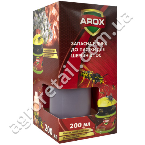 Рідина до приманки для пастки від ос і шершнів з атрактантом 200 мл Arox