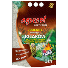 Добриво для хвойних осіннє 0.0.25 3 кг Agrecol