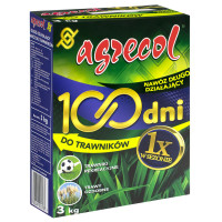 Удобрение для газона 100 дней 21.5.8 3 кг Agrecol