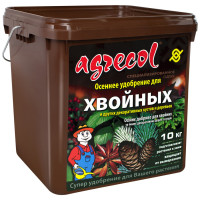 Добриво для хвойних осіннє 0.0.25 10 кг Agrecol