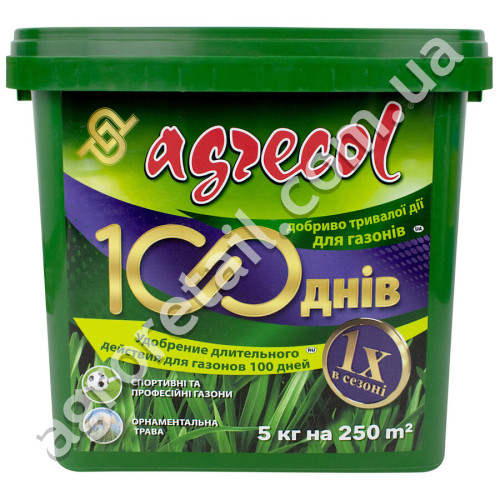 Удобрение для газона 100 дней 21.5.8 5 кг Agrecol
