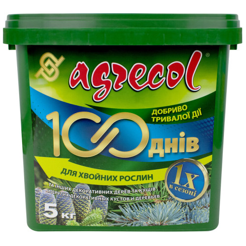 Добриво для хвойних 100 днів 15.5.20 5 кг Agrecol