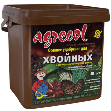 Добриво для хвойних осіннє 0.0.25 5 кг Agrecol