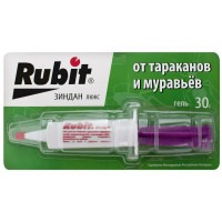 Гель от тараканов и муравьев Зиндан люкс 30 г Rubit