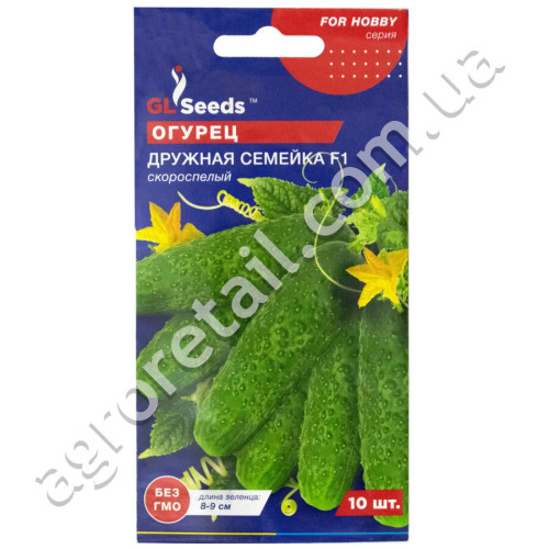 Огурец Дружная семейка F1 10 шт Gl Seeds