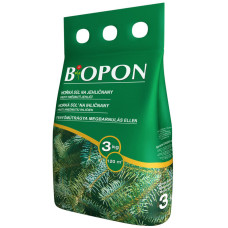 Добриво Biopon для хвойних рослин проти пожовтіння 3 кг