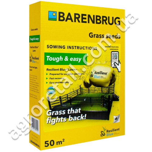 Трава газонна Resilient Blue Lawn 1 кг Barenbrug