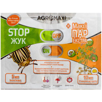 Инсектицид Стоп жук 5 мл + прилипатель Макси пар 10 мл Agromaxi