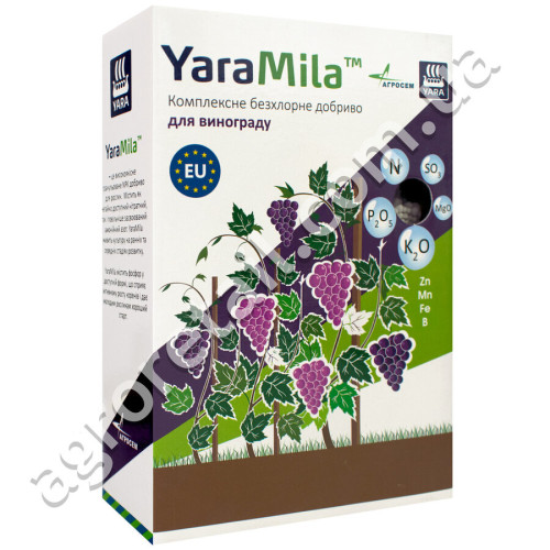Добриво Yara Mila для винограду безхлорне 1 кг