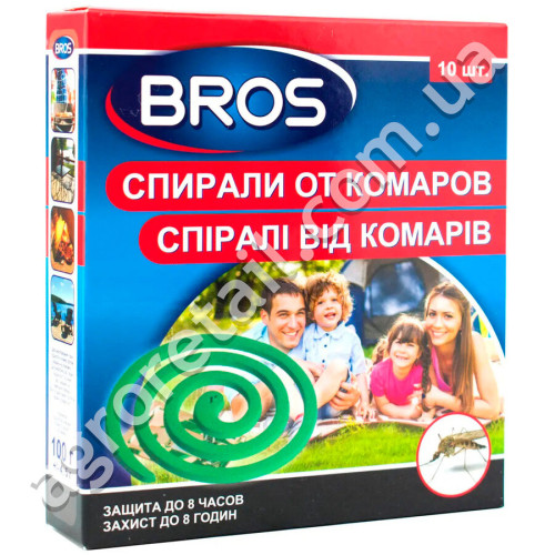 Спіралі від комарів Bros 10 шт