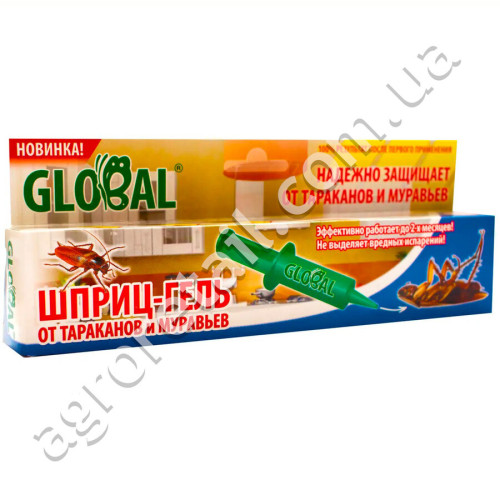 Гель от тараканов и муравьев Global 40 г GlobalAgroTrade