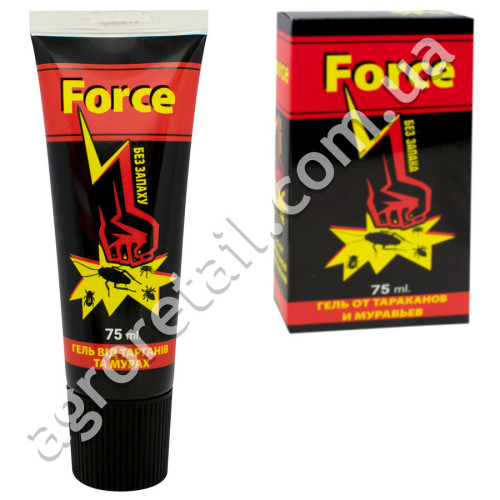 Гель від тарганів і мурах Force 75 мл