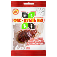 Порошок проти побутових комах Фас-дубль No3 50 г