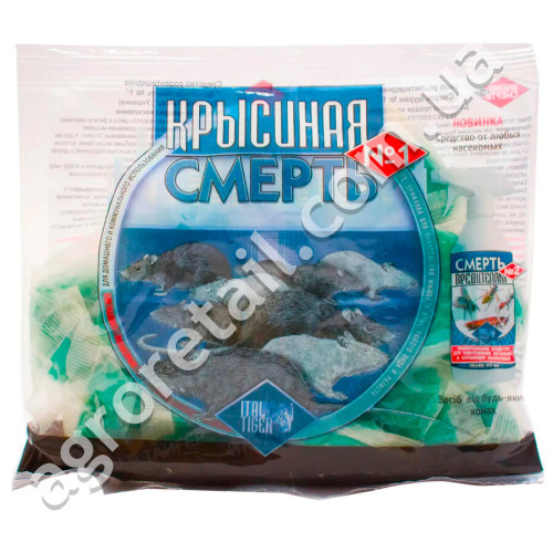 Тесто от крыс и мышей Крысиная смерть №1 200 г Ital tiger