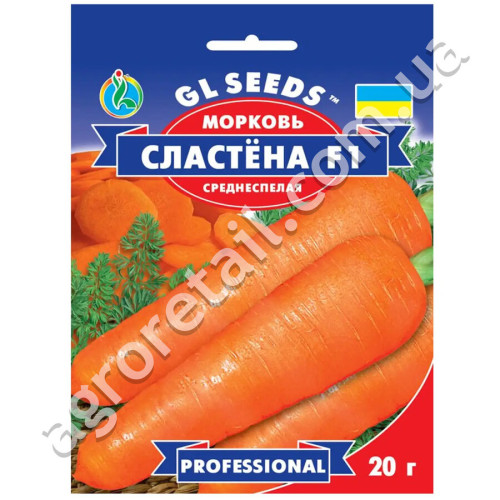 Морква Ласунка F1 20 г Gl Seeds