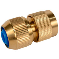 Соединитель латунный для полива 1/2 Greenmill GB1010C