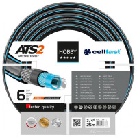 Шланг садовый Hobby ATS2 6-слойный диаметр 3/4 дюйма 25 м Cellfast