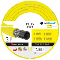 Шланг садовый Plus диаметр 3/4 дюйма 25 м Cellfast