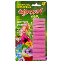 Добриво в паличках Agrecol для квітучих рослин 8.10.14 32 г