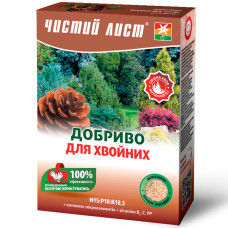 Удобрение Чистый лист для хвойных 900 г