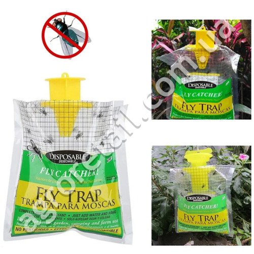 Пастка для мух і ґедзів з атрактантом Fly Trap FT 001