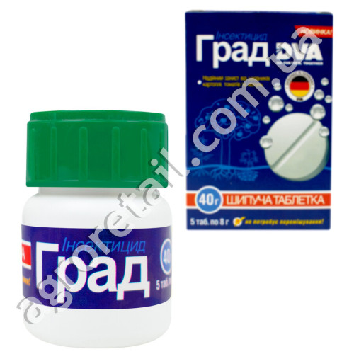 Инсектицид Град шипучая таблетка 40 г DVA