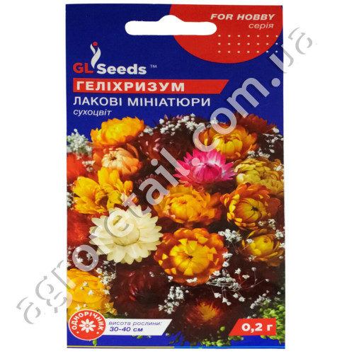 Геліхрізум Лакові мініатюри 0.1 г Gl Seeds
