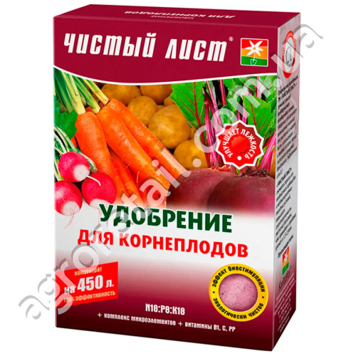 Удобрение Чистый лист для корнеплодов 300 г