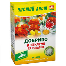 Удобрение Чистый лист для клумб и рокариев 300 г