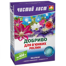 Удобрение Чистый лист для вьющихся растений 300 г