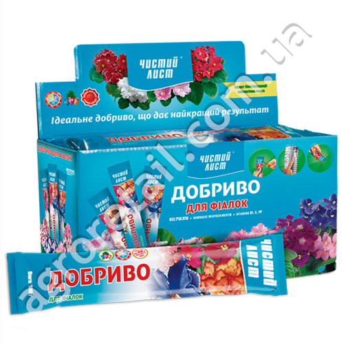 Удобрение Чистый лист для фиалок 100 г
