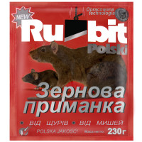Зерно від щурів і мишей Rubit Polski 230 г