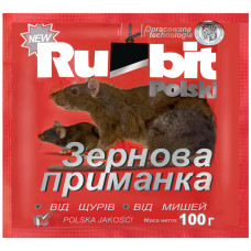 Зерно від щурів і мишей Rubit Polski 100 г
