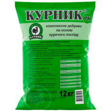 Гранулированный куриный помёт Курник 12 кг