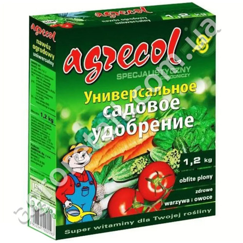 Удобрение универсальное садовое 15.15.17 1.2 кг Agrecol