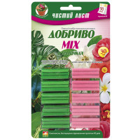 Удобрение в палочках Чистый лист Mix 30 шт