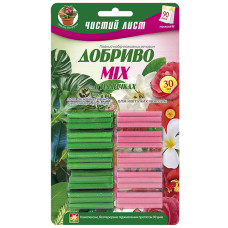Удобрение в палочках Чистый лист Mix 30 шт