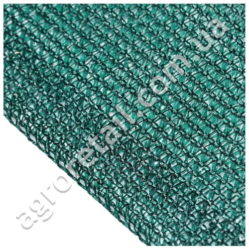 Затіняюча сітка зелена 45% тіні ширина 2 м на метраж Shadow