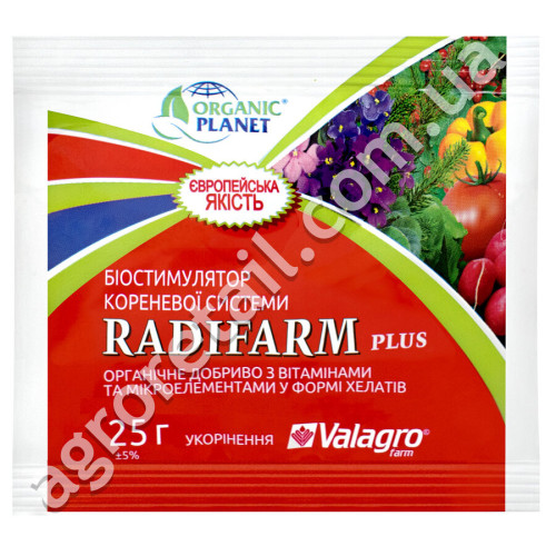 Стимулятор роста Radifarm plus 25 г Valagro