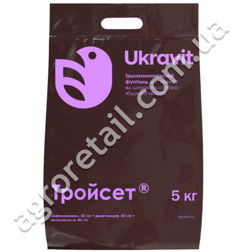 Фунгицид Тройсет 5 кг Укравіт