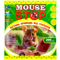 Тісто від щурів і мишей Mouse Stop 200 г