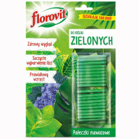 Добриво в паличках Florovit для декоративно-листяних рослин 20 шт
