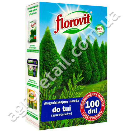 Добриво Florovit для туй 100 днів 1 кг