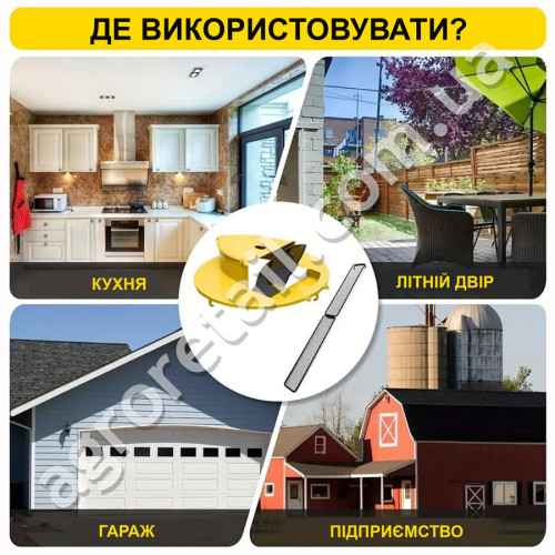 Мышеловка-насадка на ведро с откидной крышкой