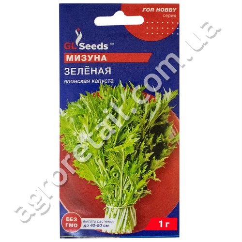 Капуста японская Мизуна зеленая 1 г Gl Seeds