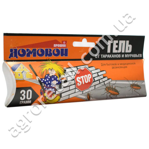 Гель від тарганів та мурах Домовой 30 г